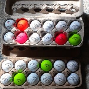 2 Dozen Callaway Golf Balls Super Soft And Better